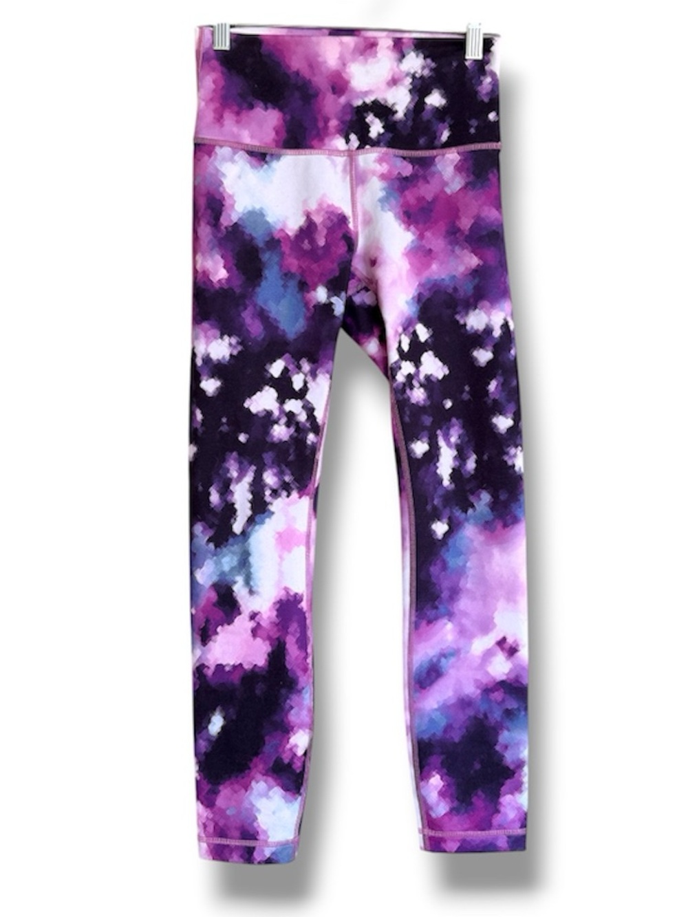Lululemon Wunder Under Crop III Blooming Pixie Multi Purple Pink Size 6 - Picture 2 of 8